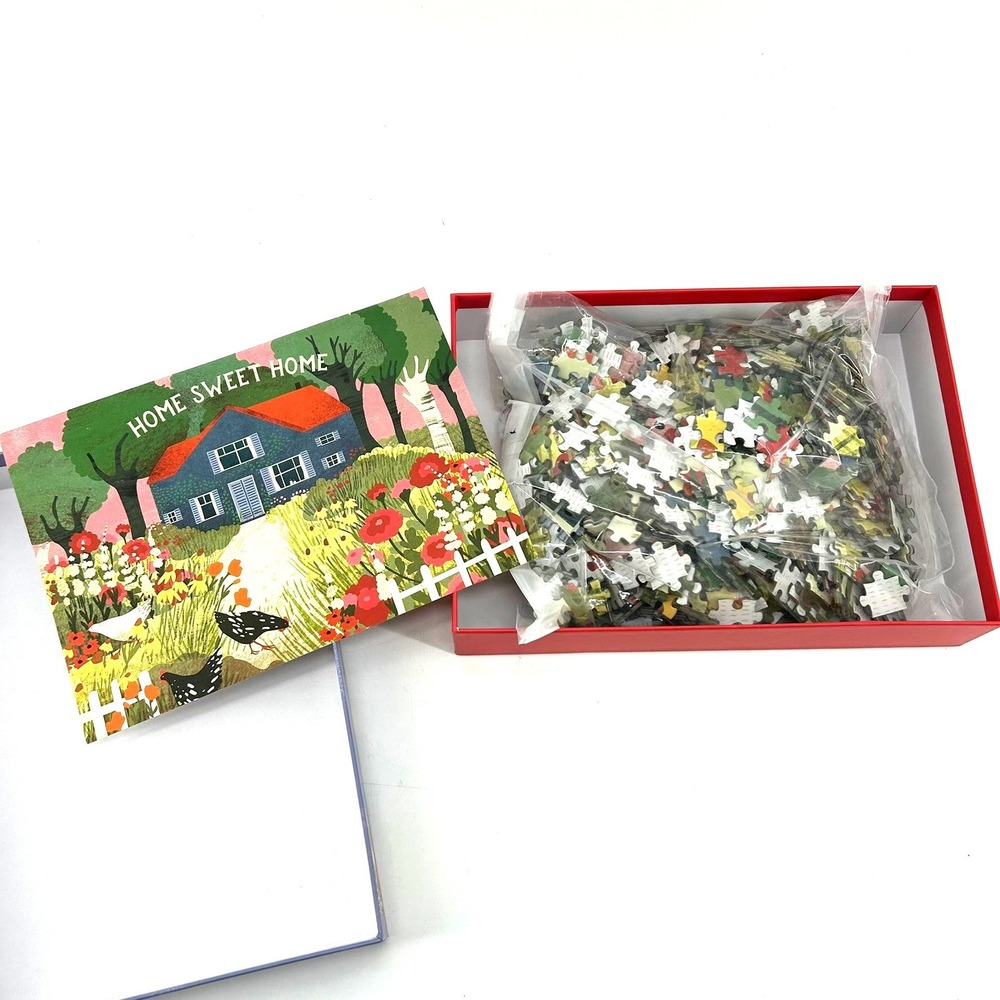 Flow Home Sweet Home 1000 Piece Puzzle Lotte Dirks Illustration Workman Puzzles - Picture 3 of 3